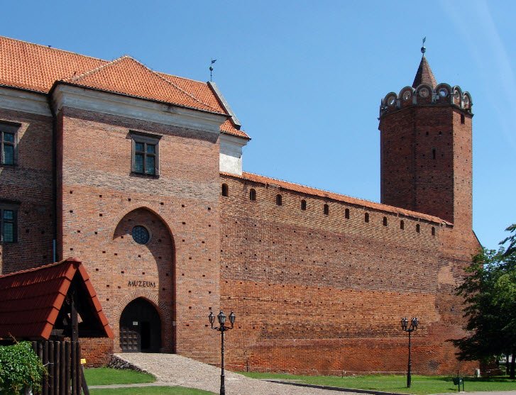 The Royal Castle in Łęczyca, Poland